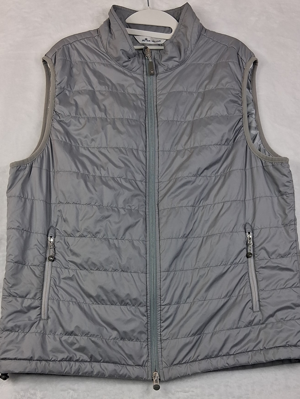 Peter Millar Crown Sport Hyperlight Performance Lightweight Gray/Camo Golf Vest